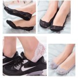 [HCM]Vớ  ren cổ ngắn cao cấp (da)