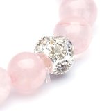 Vòng tay đá thạch anh hồng Tỏi's Accessories