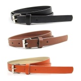 Woman Girl Fashion Leather Belts Waistband Belts 1441 (Yellow) - intl