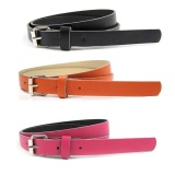 Woman Girl Fashion Leather Belts Waistband Belts 1441 (Yellow) - intl