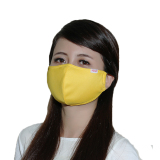 [HCM]zigzag MAS00105- Khẩu trang chống nắng UPF50+(vàng)