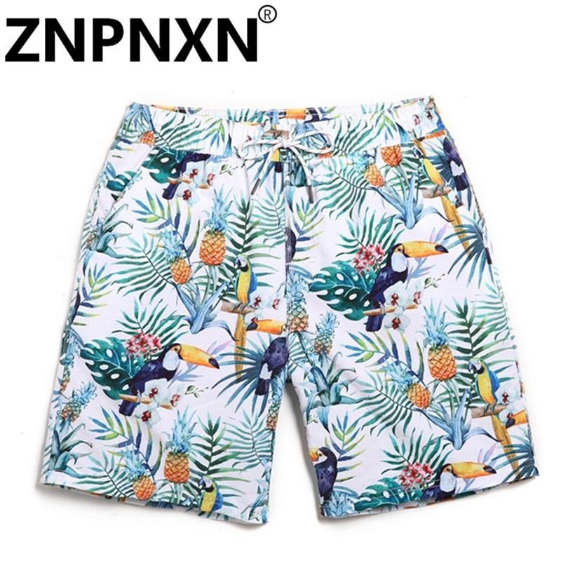 Nơi bán ZNPNXN Thời Trang Đồ Bơi Bãi Quần Short Ba Lỗ Thoáng Ban Boardshorts Bermuda Người Đồ Bơi Quần Lót Boxer Thân Váy-quốc tế