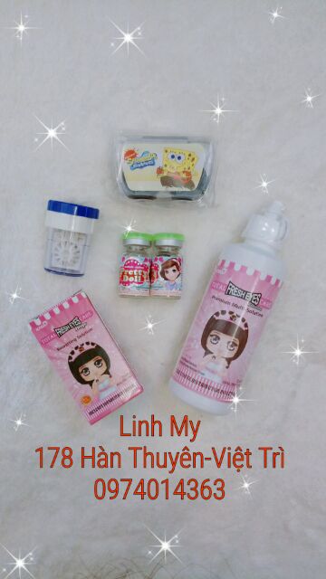 Khay gương - khay lens mini đủ dụng cụ đeo