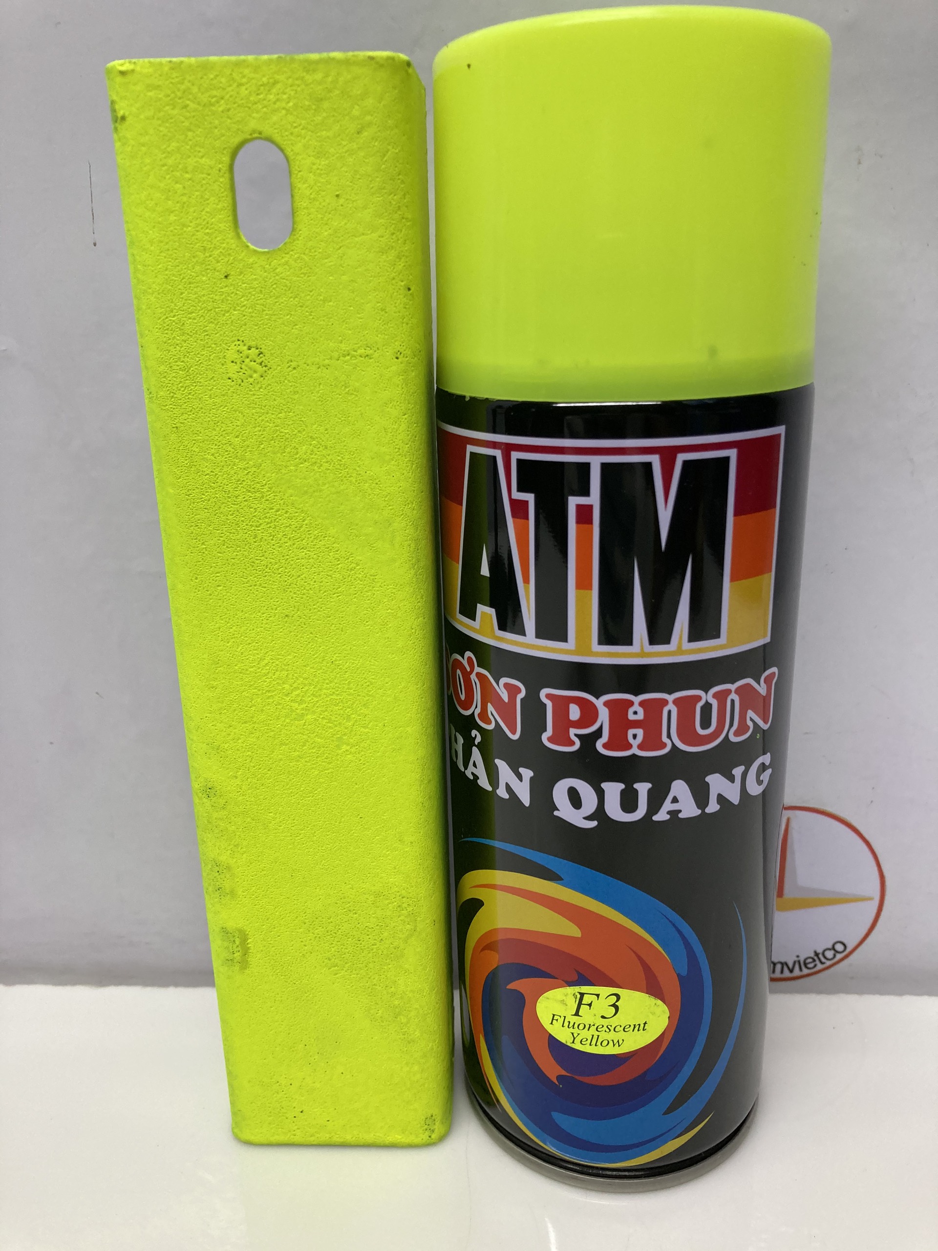 Spray Paint, Yellow Atm Reflective Spray Paint F3