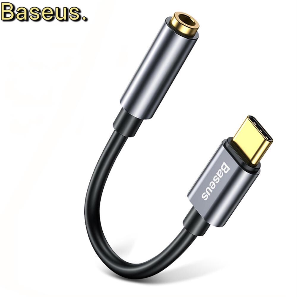 Cáp chuyển đổi Type C sang cổng 3.5mm Baseus L54 chính hãng