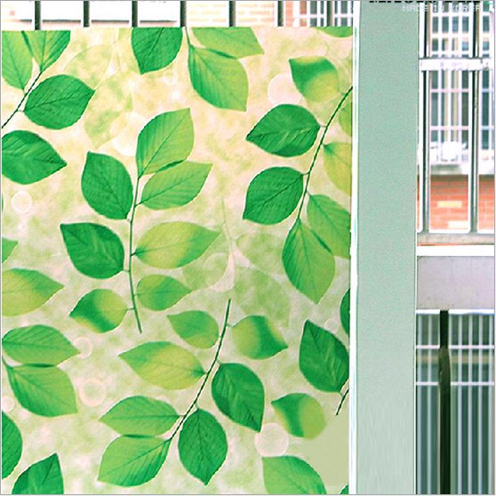 [HCM]5M X 45CM decal dán kính mờ - Lá Xanh MS4546