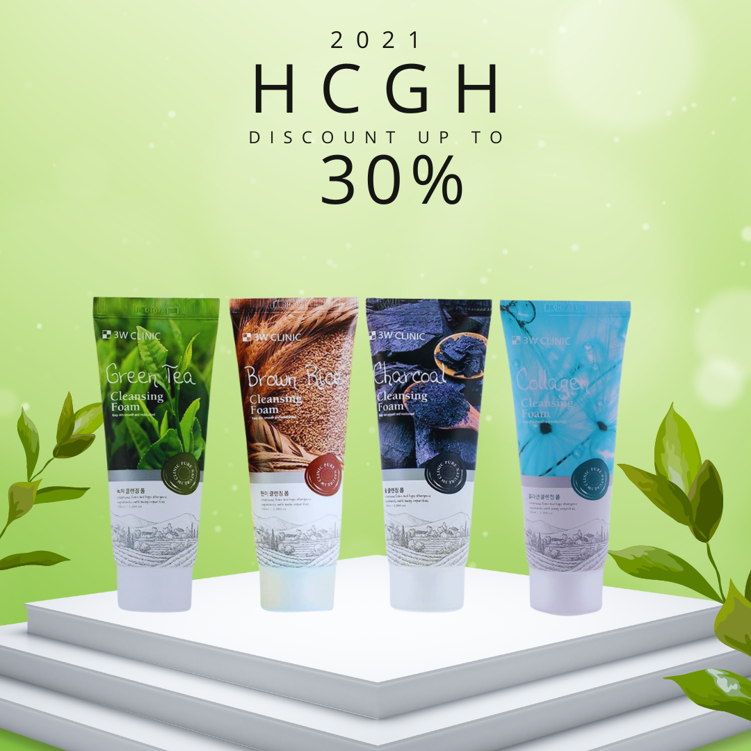Sữa rửa mặt sạch sâu 3W CLINIC 100ML
