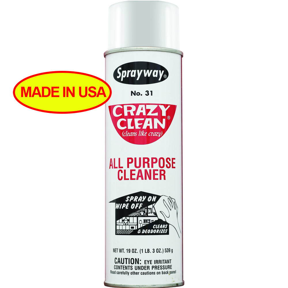 CHAI XỊT TẨY ĐA NĂNG SPRAYWAY NO.31 CRAZY CLEAN ALL PURPOSE CLEANER 539G