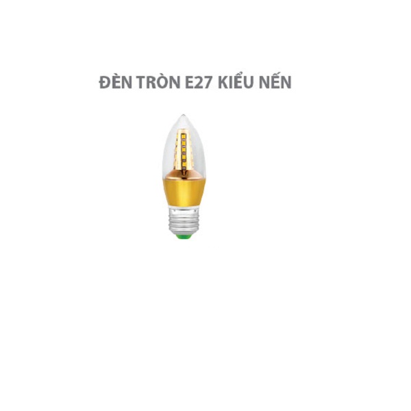 [HCM]BÓNG LED 5W TRANG TRÍ ĐUÔI E27-E14