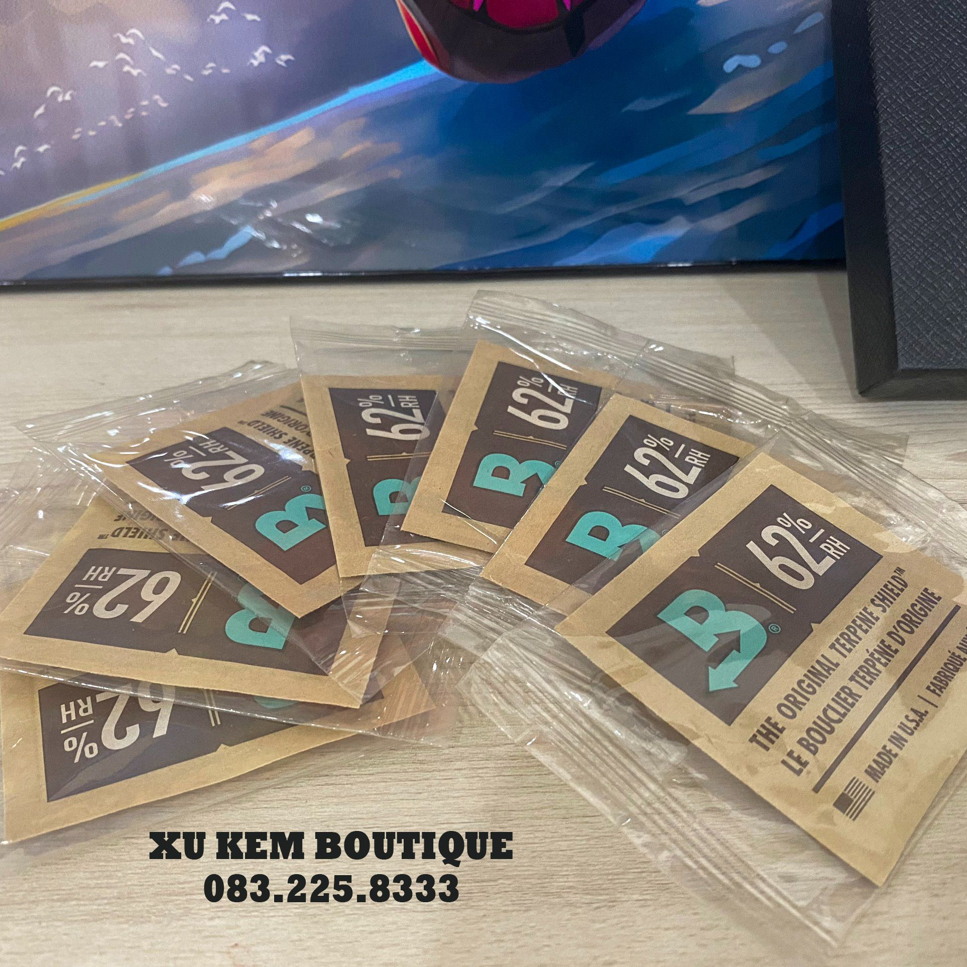 Túi Bù Ẩm 62% Boveda Nhập Khẩu
