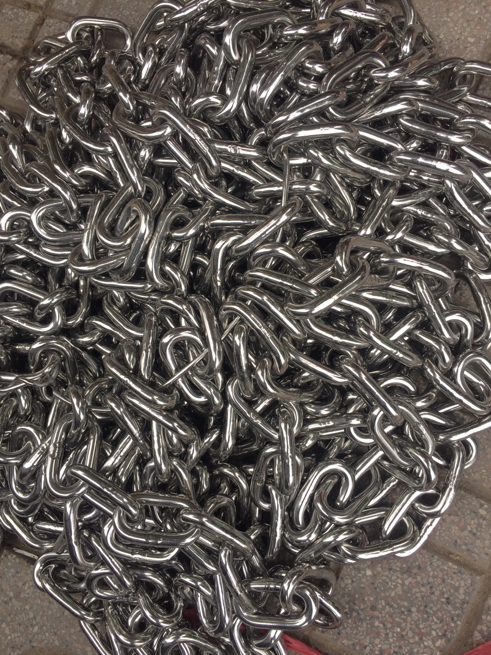 5m Xích inox phi 3mm. xích đu inox. xích phi 3