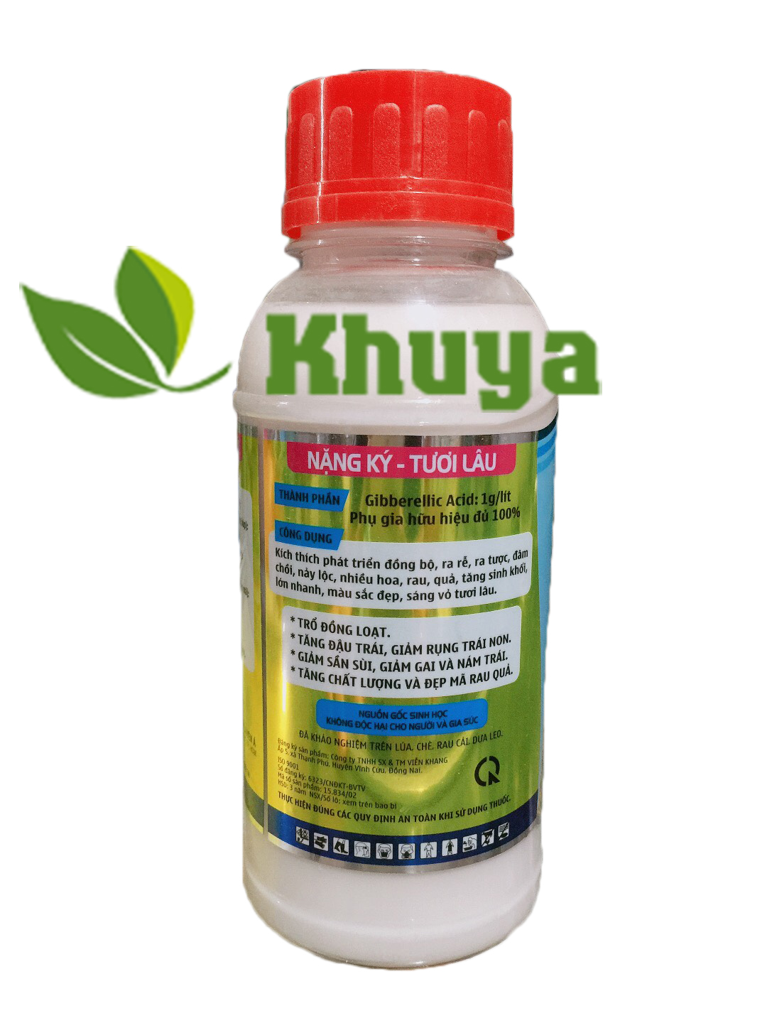 Điều hòa sinh trưởng Vigibb 1SL hiệu GA3 Sữa 500ml