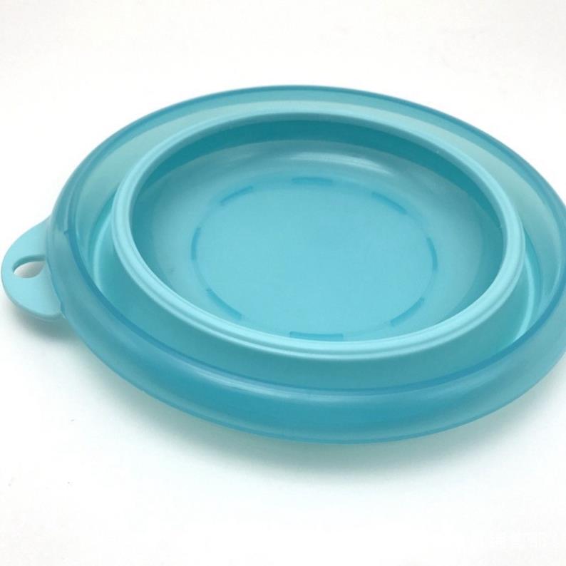 Bát trộn mồi silicon có thể gấp gọn- thau trộn mồi
