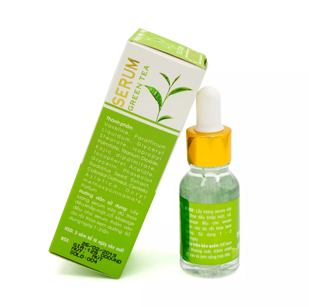 [HCM]Serum Trà Xanh Mụn Xóa Thâm Mờ Sẹo (15ml)