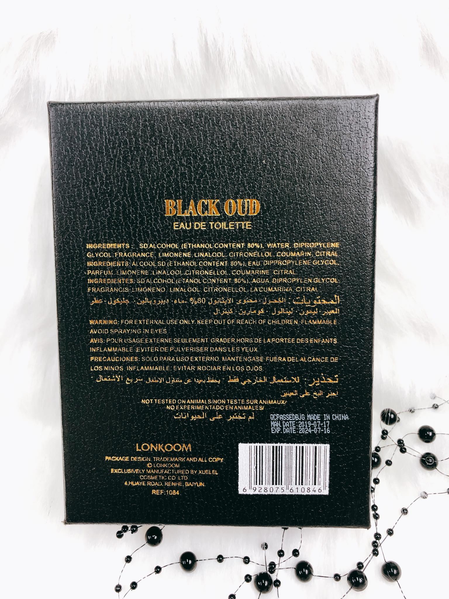 Nước hoa nam Black Oud