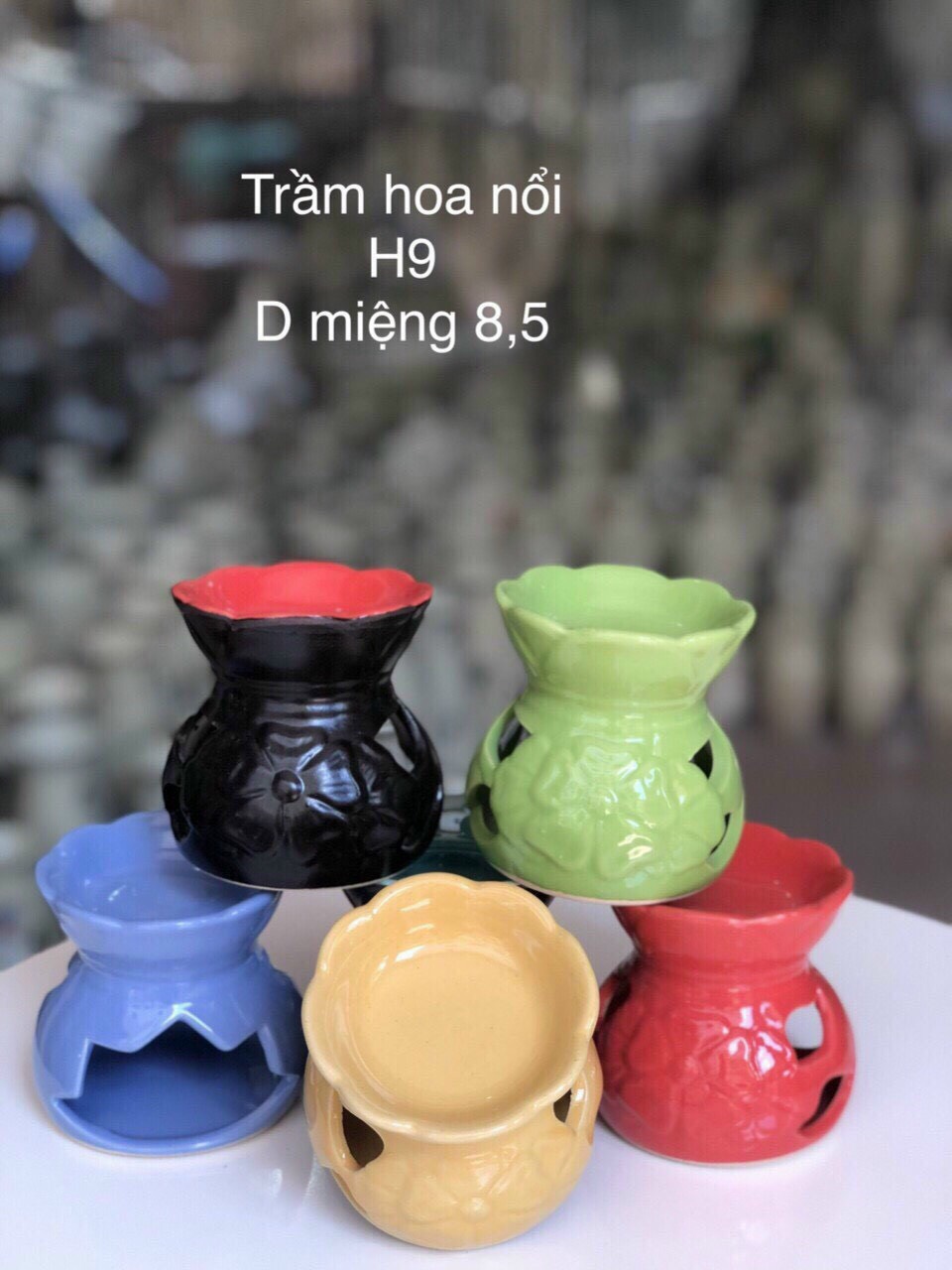 [HCM]ĐẾ ĐỐT TINH DẦU BẰNG NẾN HÌNH TRÁI TIM