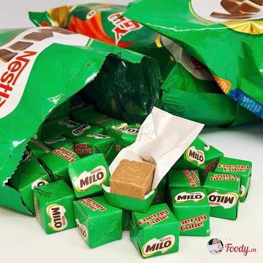 [HCM]Kẹo milo cube gói 100 viên date mới