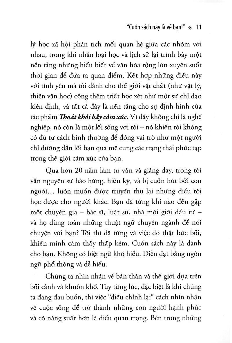 Fahasa - Thoát Khỏi Bẫy Cảm Xúc