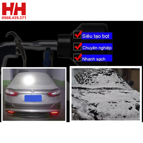 Máy tạo bọt tuyết cầm tay bình 1L