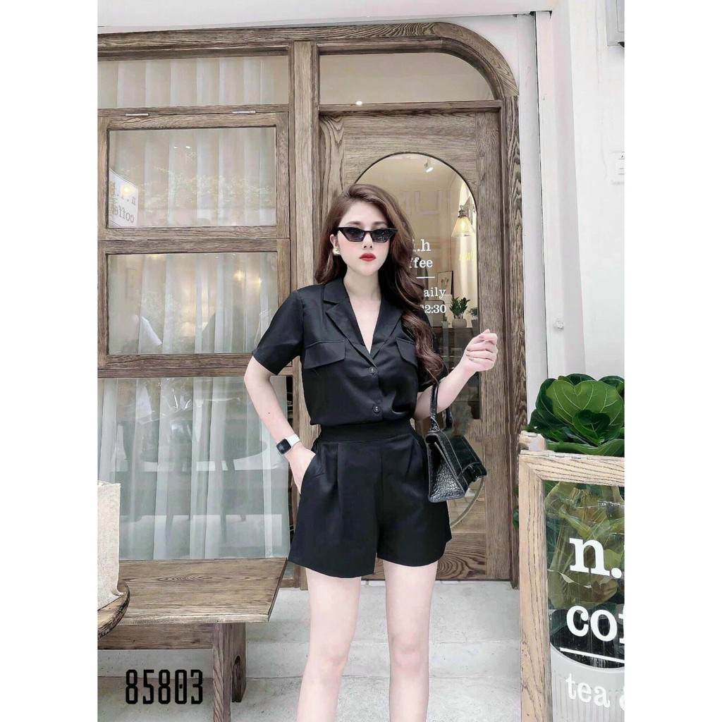 [HCM]SET BỘ ĐŨI CỔ VEST DỄ THƯƠNG FULL SIZE TH TKT