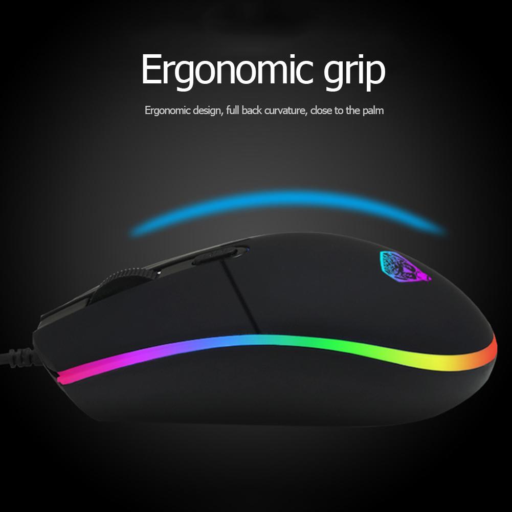 [HCM]Chuột game thủ Divipad G102 Led RGB DPI 2400