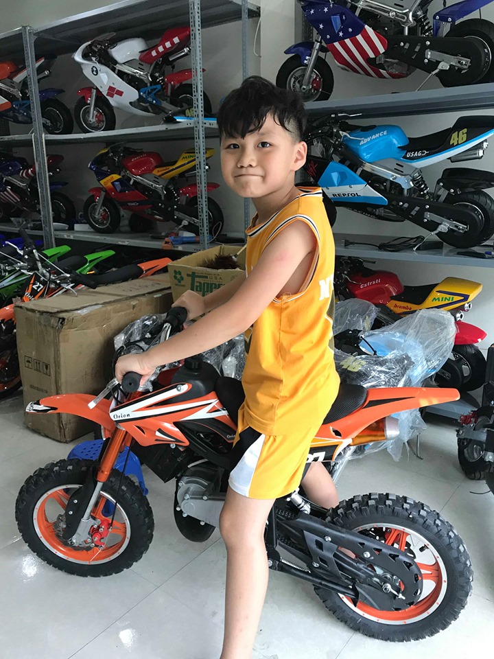 Động cơ cào cào mini 50cc - cục máy cắt cỏ 50cc
