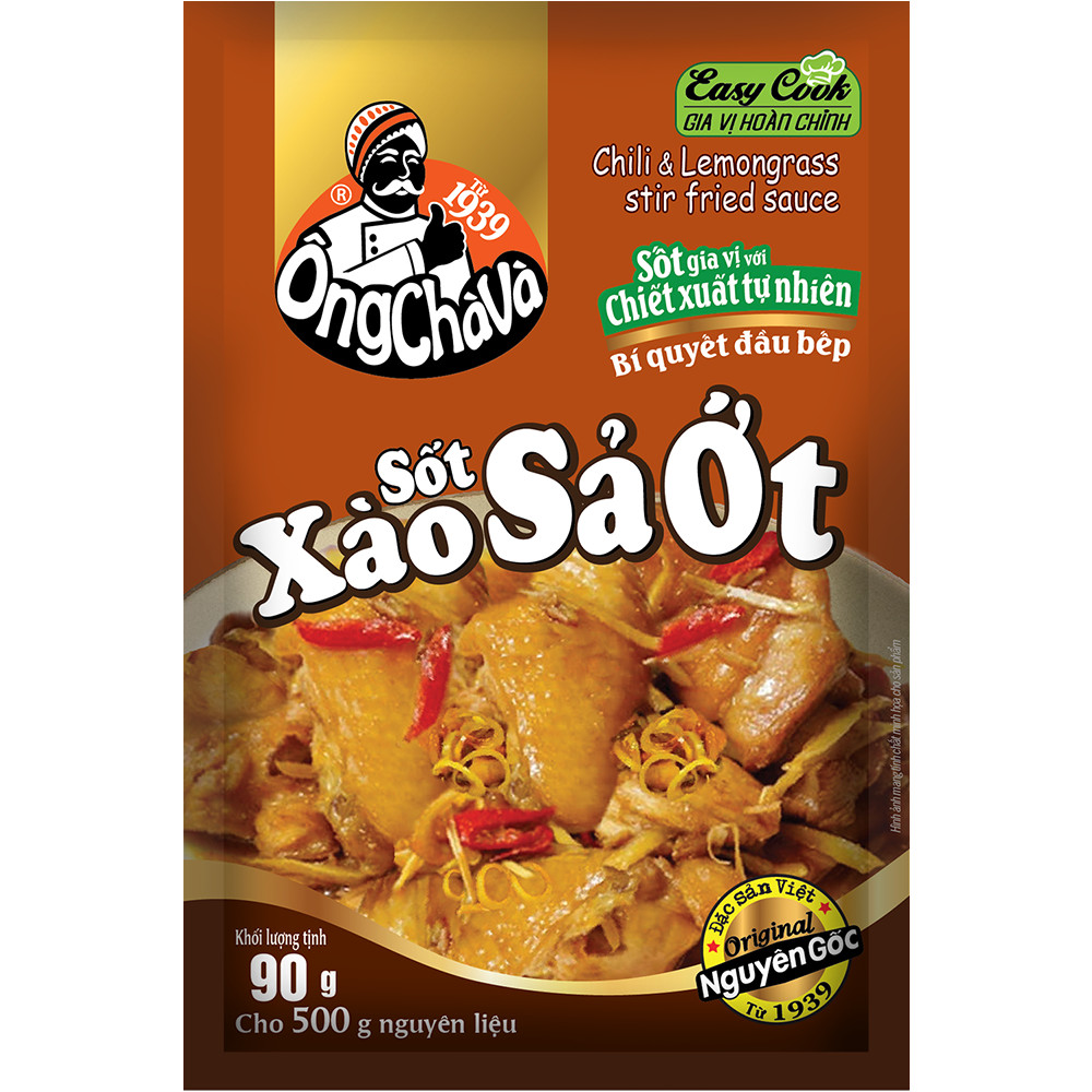Chili & Lemongrass Stir Fried Sauce 90gr