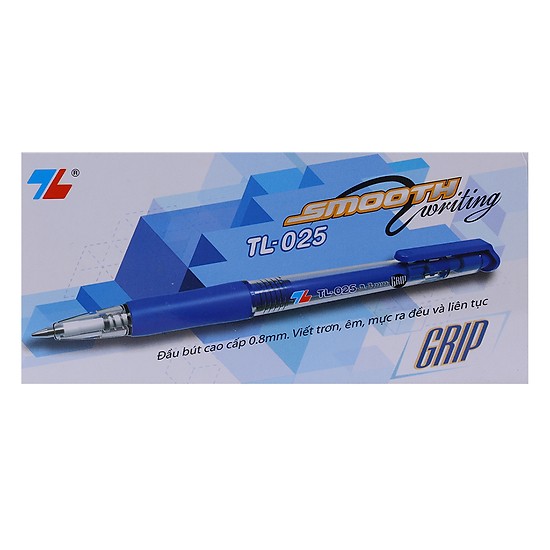[HCM]Bút bi Thiên Long 025 Grip-hộp 20 cây