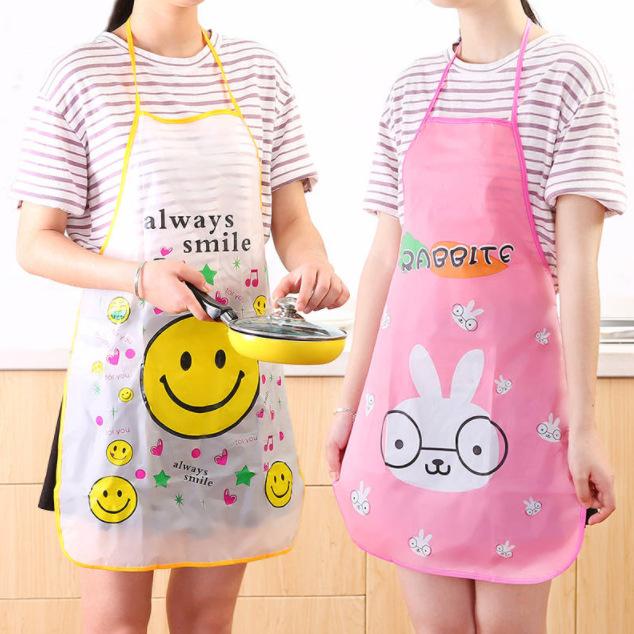 Tạp Dề Hoạt Hình Dễ Thương