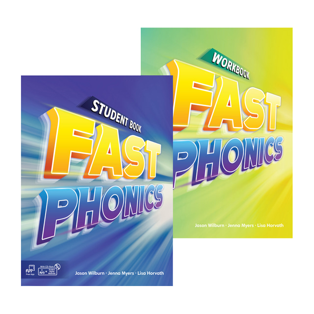Sách học tiếng Anh | Combo Fast Phonics Student Book và Work Book - Elementary Pre A1 | có app code và audio học online miễn phí