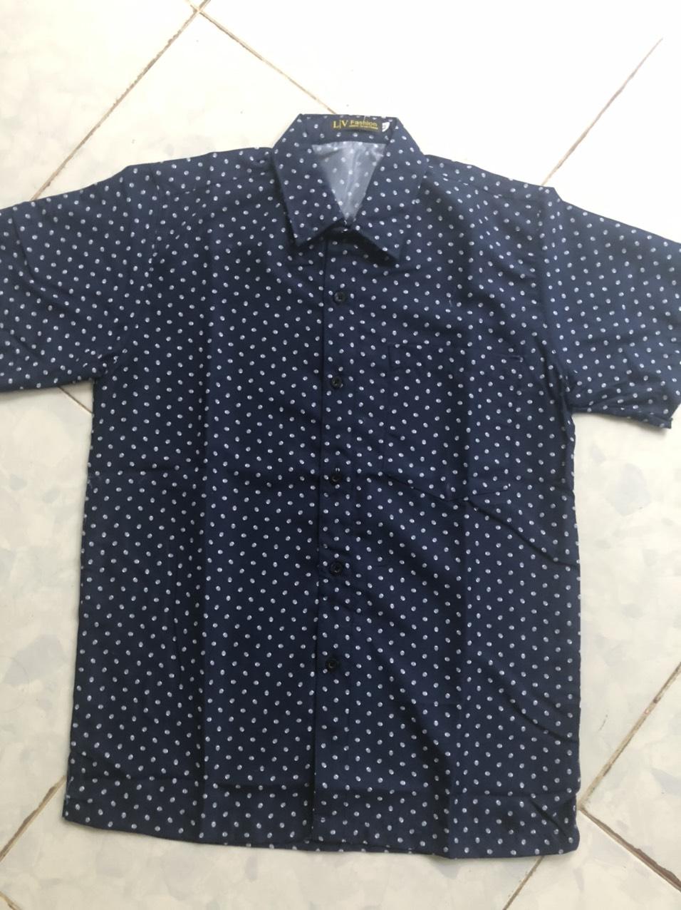 Áo Sơ Mi Bông Trung Niên Nam