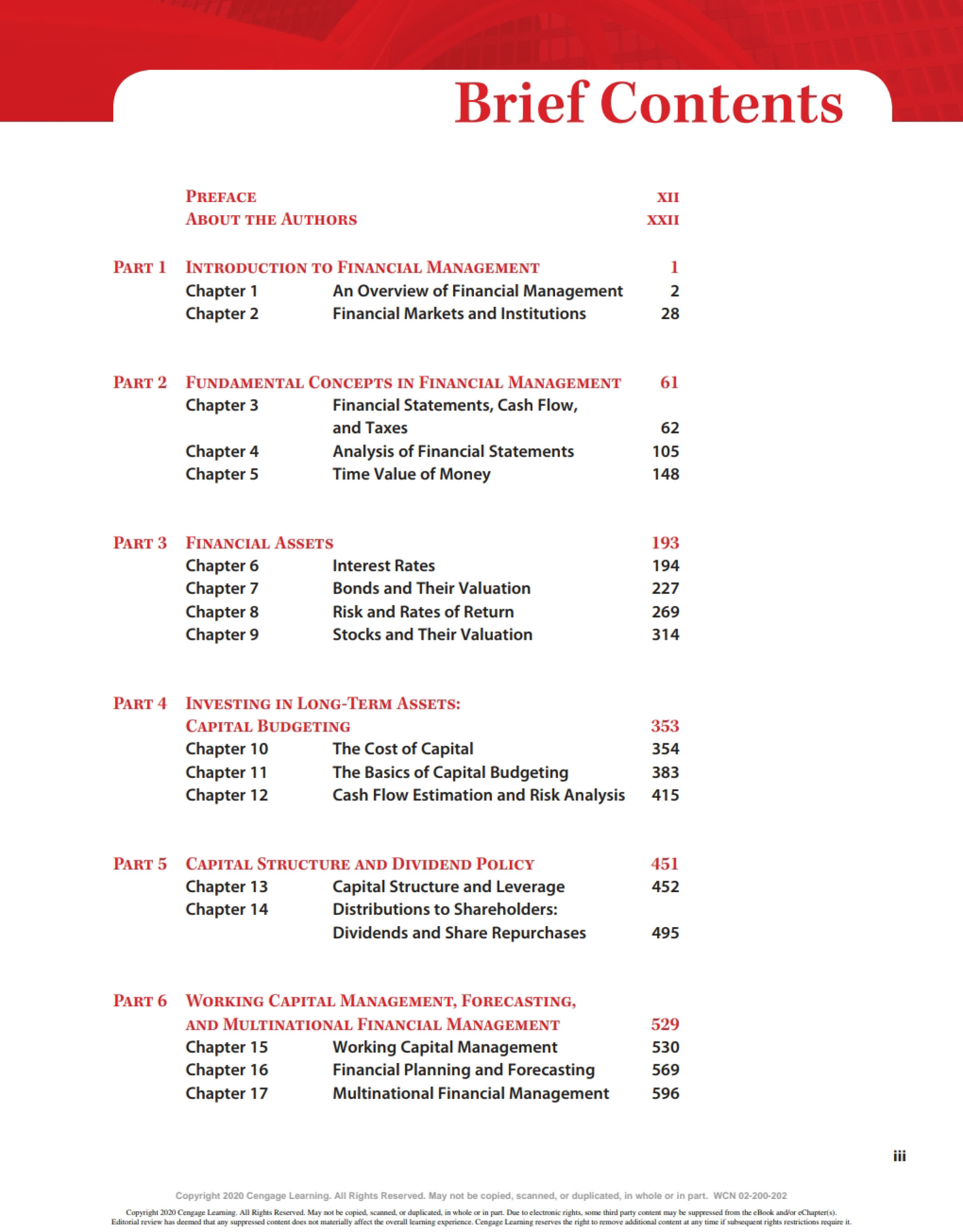 Fundamentals of financial management
