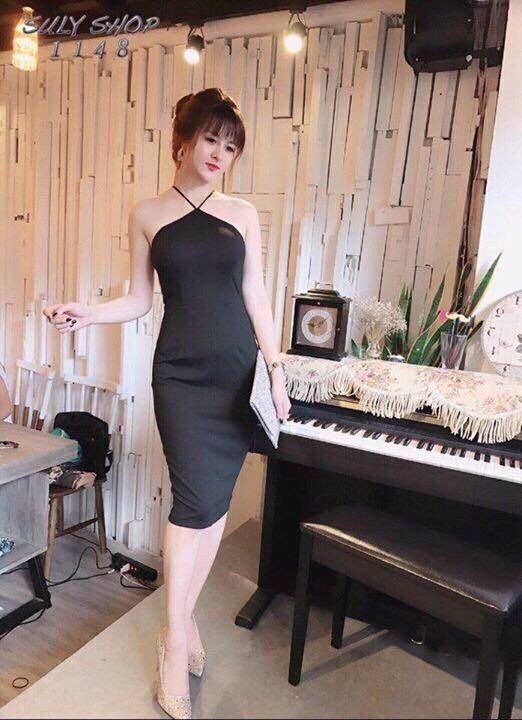 ĐẦM BODY CỔ YẾM HỞ LƯNG CÁCH ĐIỆU