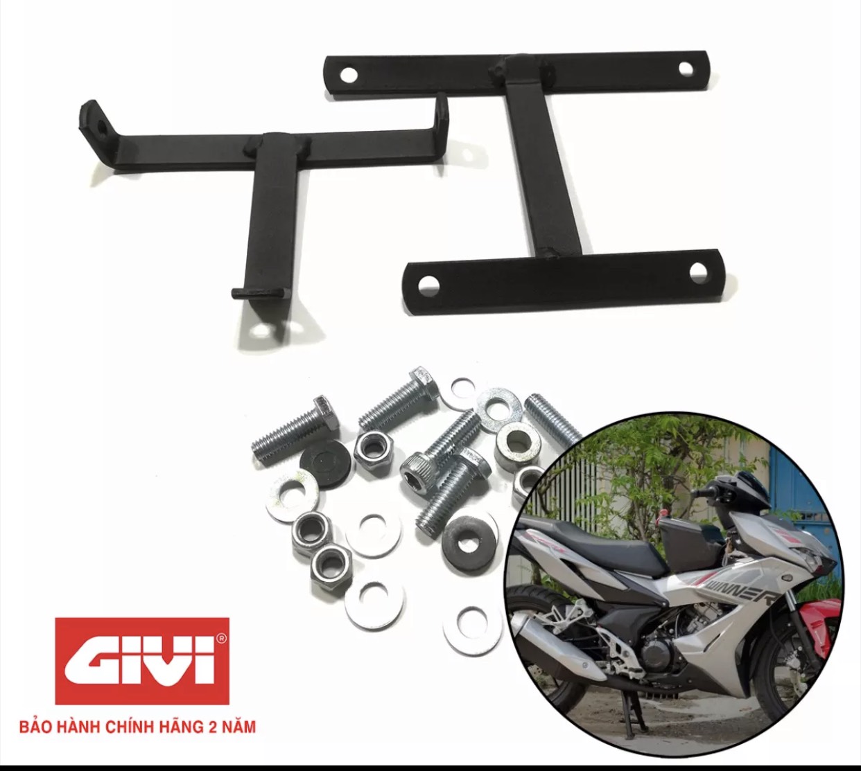 [HCM]Pát Gắn Thùng Giữa Givi Chính Hãng Cho Winner X Winner 150 Exciter Wave S110