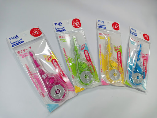 Băng xóa  Plus /  Xóa Kéo  Plus dài Whiper V Happy Color WH – 105T - MÀU NGẪU NHIÊN