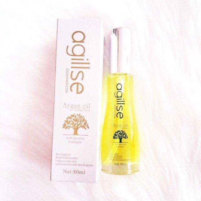 Tinh dầu dưỡng tóc Agillse Argan Oil 80ml