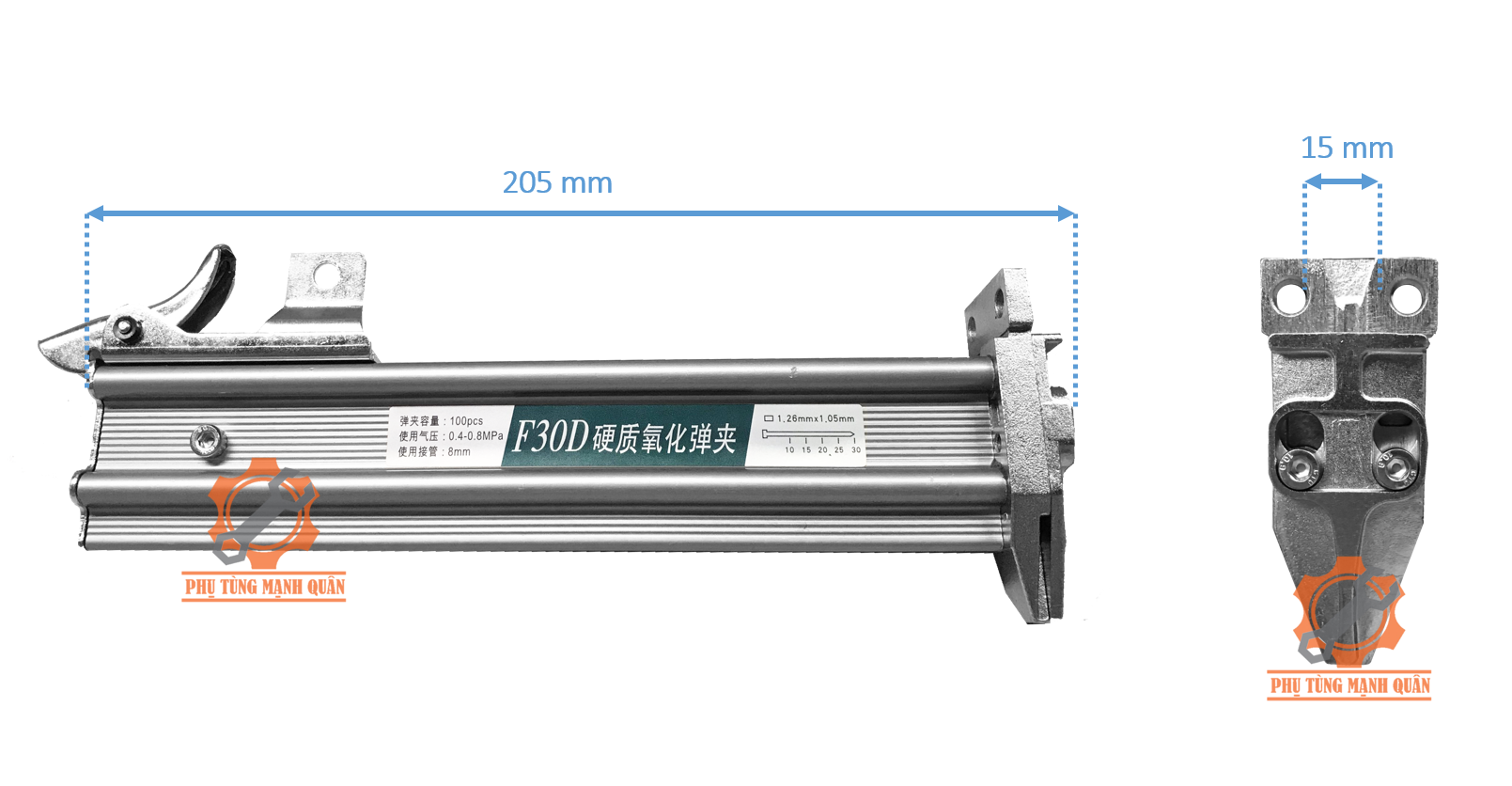 hộp đinh dụng cụ bắn đinh F30D