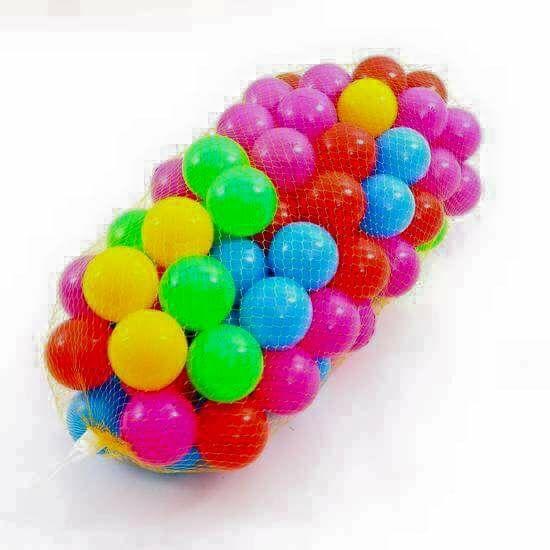 200 BÓNG NHỰA MỀM CHO BÉ ĐỦ MÀU