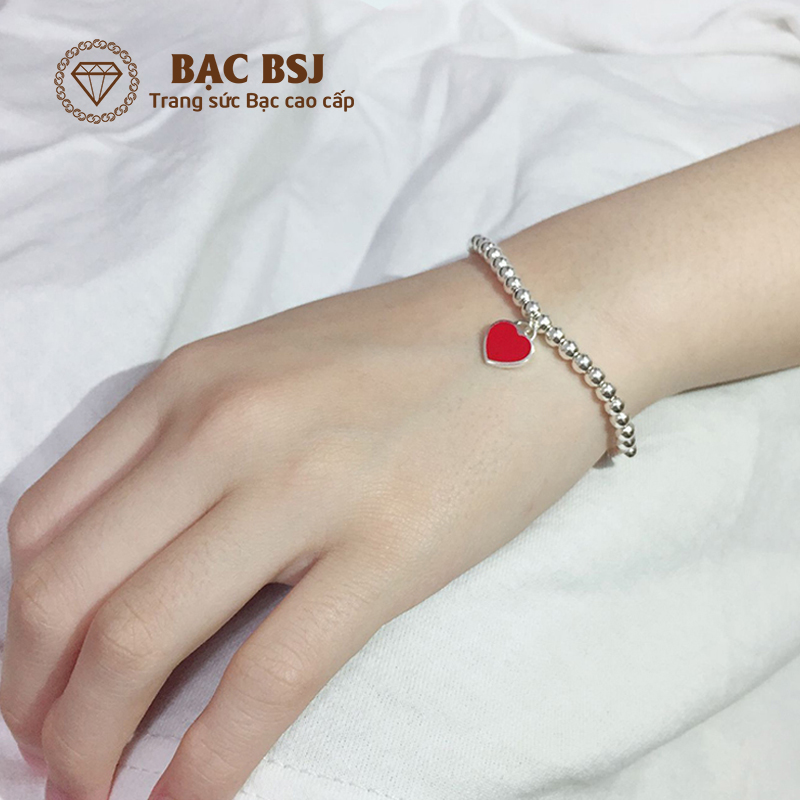 Lắc tay nữ Bạc S925 cao cấp. Bạc BSJ - LTNU01