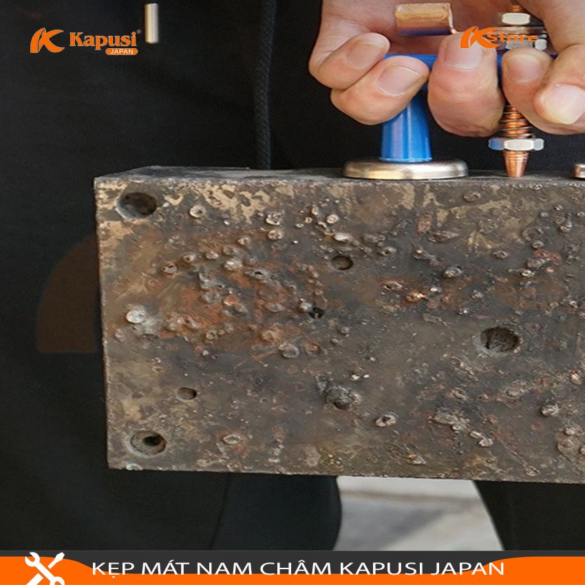 KẸP MÁT NAM CHÂM ĐƠN KAPUSI JAPAN 500A