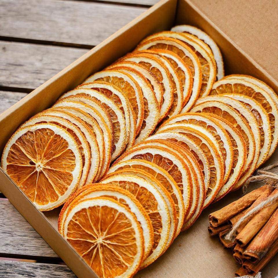 Cam Lát sấy khô vàng ươm cao cấp - Trà Detox