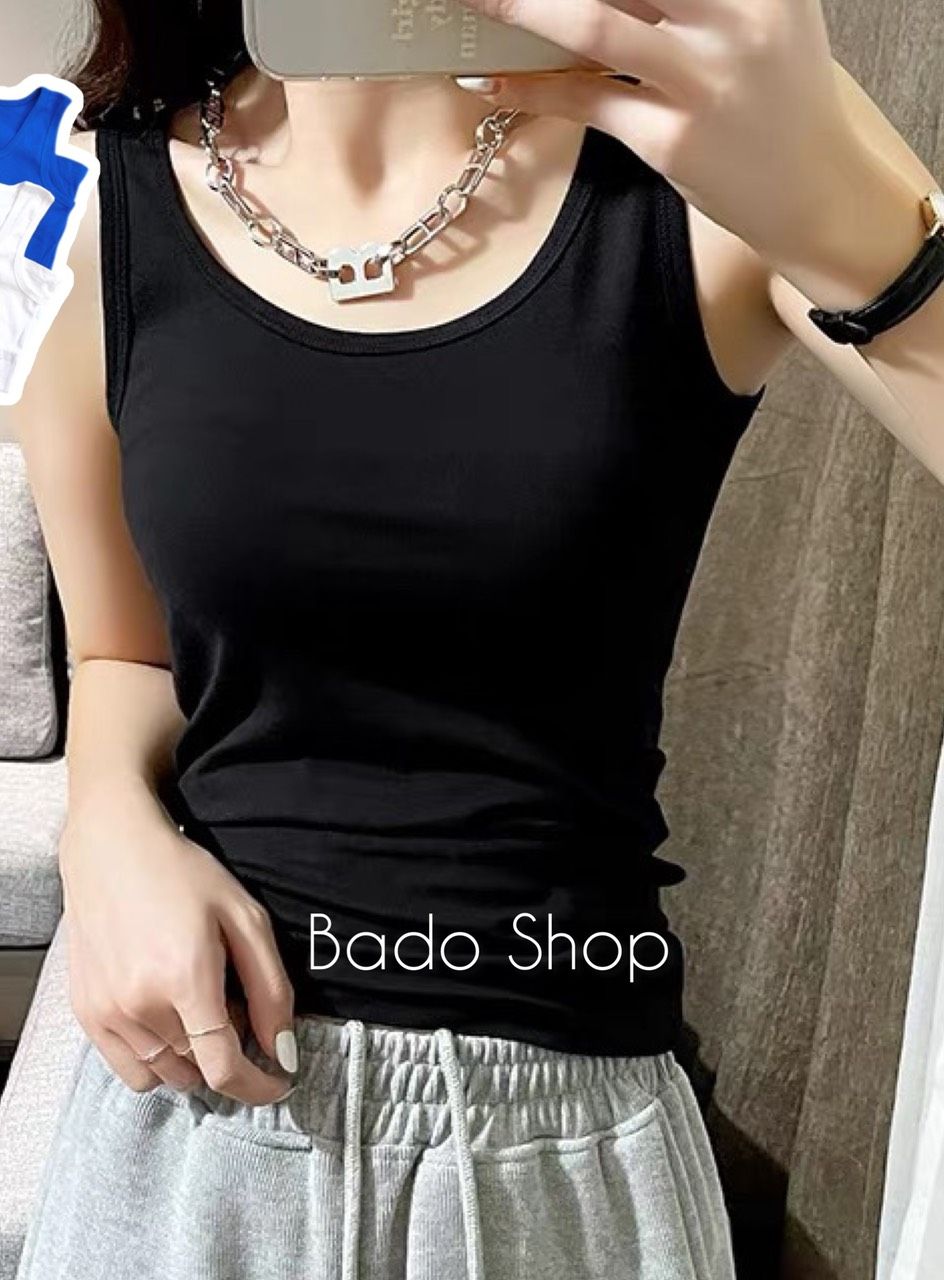 Áo thun sát nách BIGSIZE vải mềm mịn thoáng mát