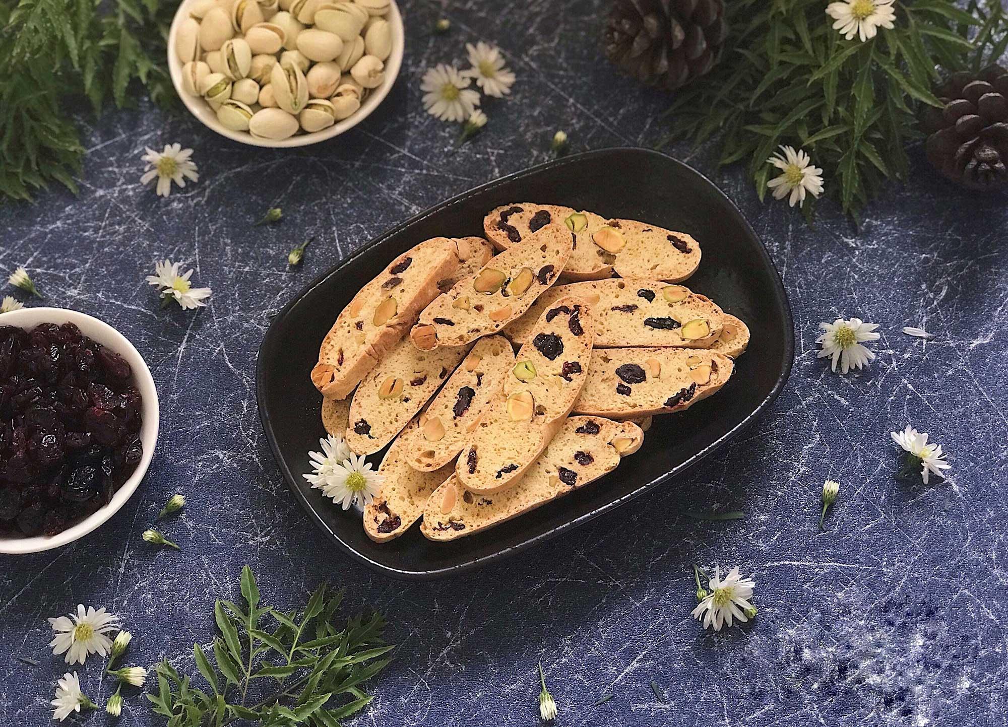Bánh Quy Biscotti Vị Nguyên Bản (Hộp 100g)
