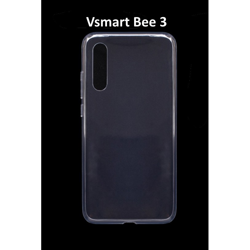 Ốp lưng Vsmart Bee, Bee 3 silicon dẻo trong