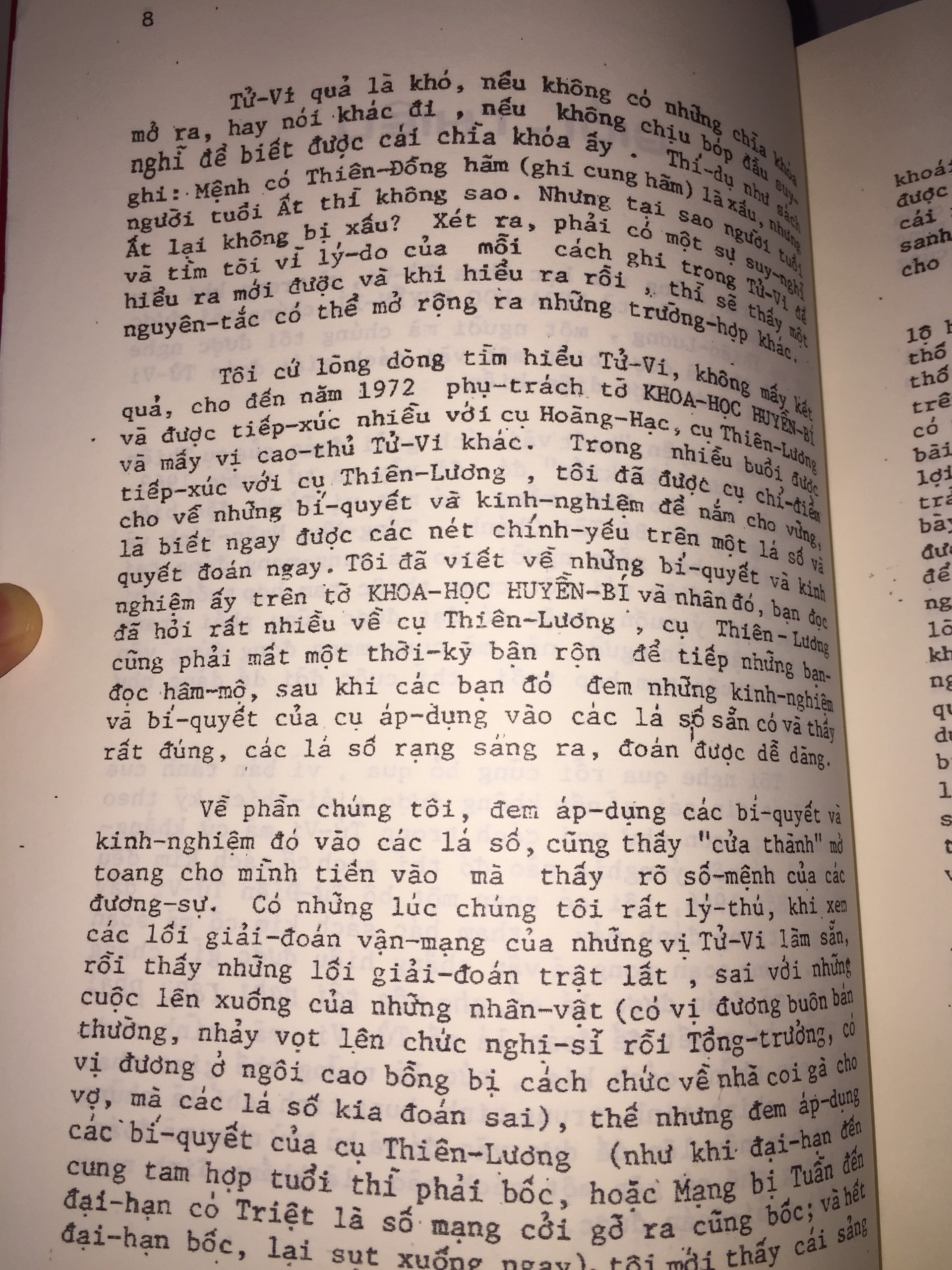 Sách Tử Vi Nghiệm Lý (Lý Mệnh Học)