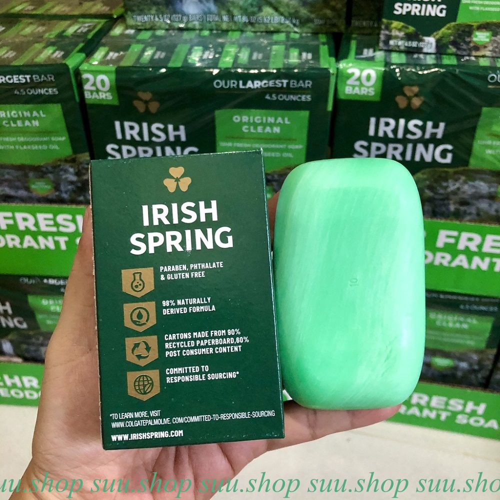 Xà Phòng Tắm 104.8g Irish Spring Original
