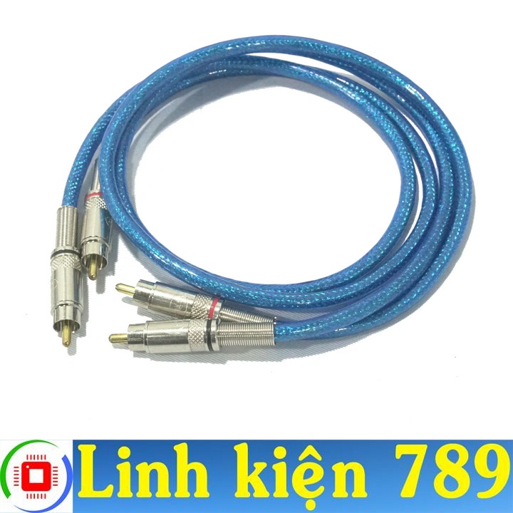 Dây jack av ra av loại 2 dài 75cm - linh kiện 789