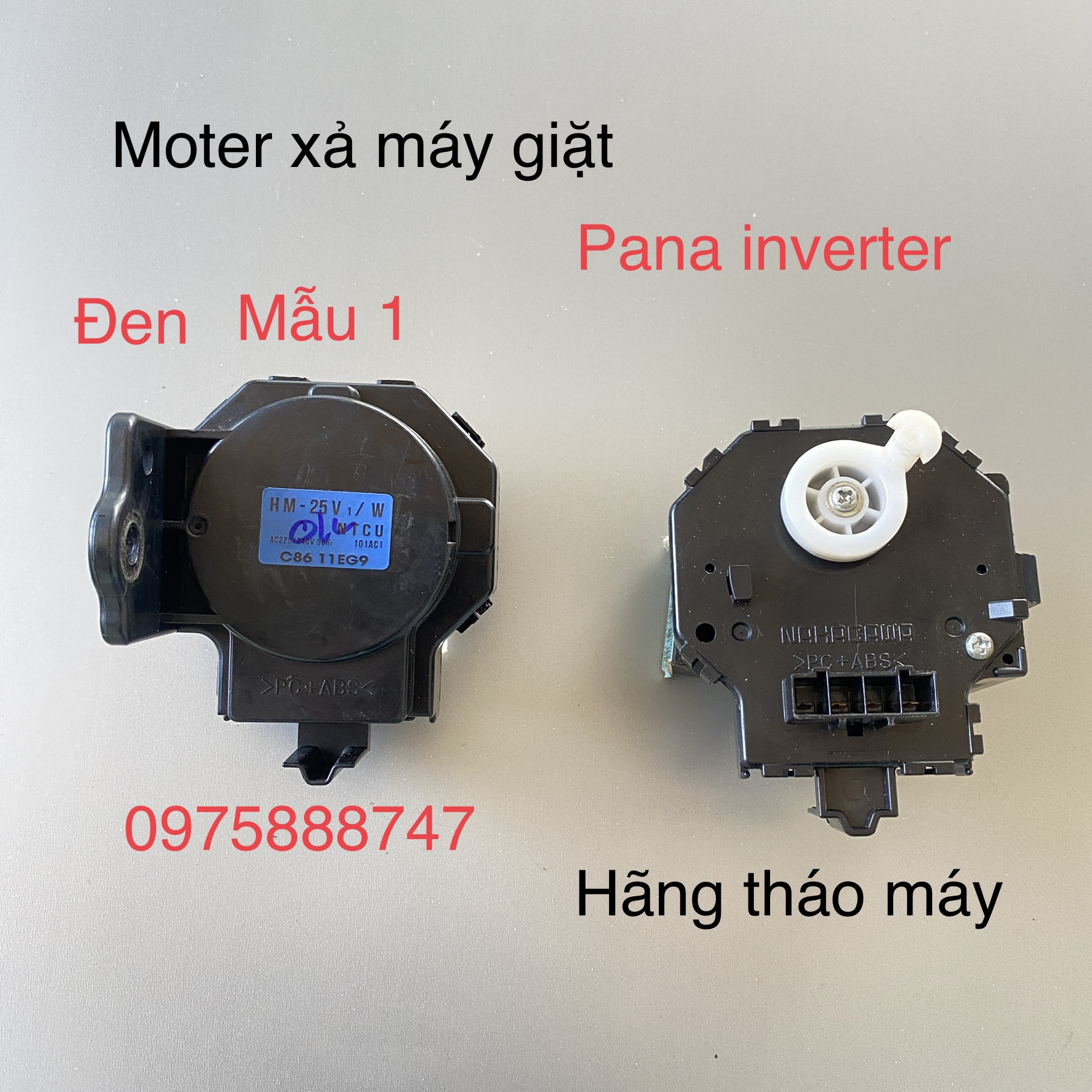 Moter xả máy giặt Panasonic inverter ( hãng tháo máy )