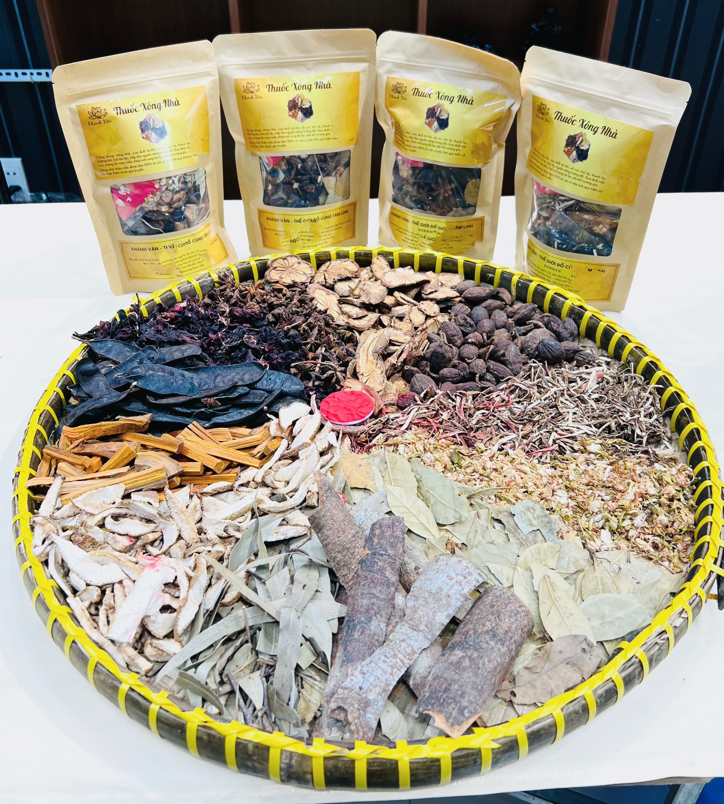 Thuốc Xông Nhà Thảo Mộc - Khánh Vân ( Ảnh Thật )