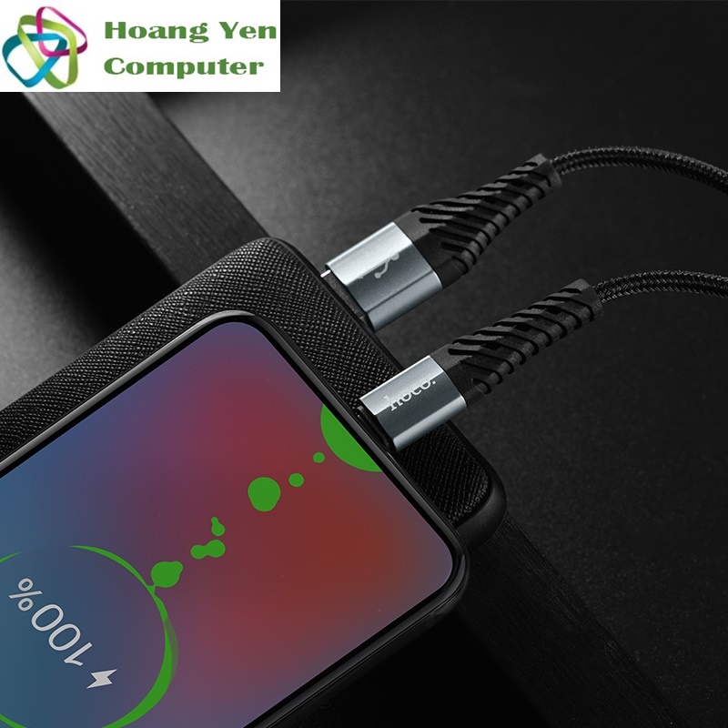 [HCM][1M] Cáp Sạc MICRO USB Hoco X38 Dài 1M Dây Dù Cho Android - BH 12 Tháng 1 đổi 1 (MÀU SẮC NGẪU NHIÊN) - Hoàng Yến Computer